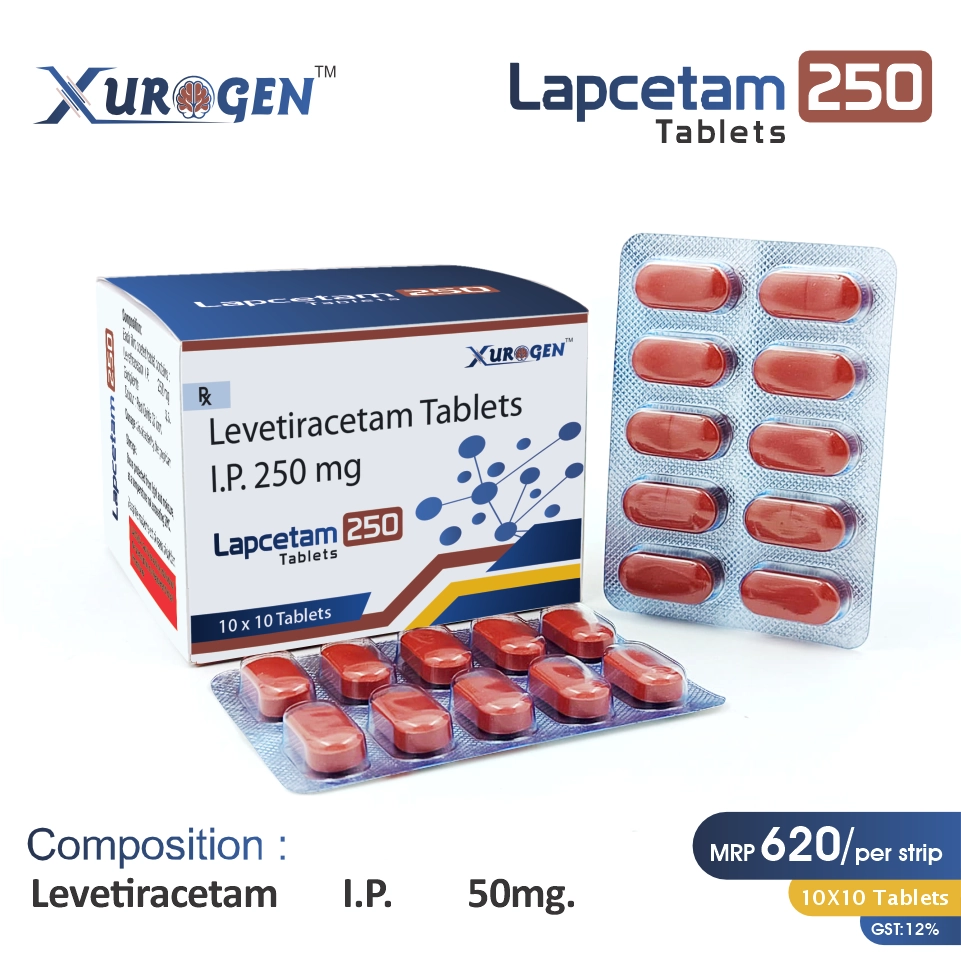 Levetiracetam 250mg Tablet at the best price in PCD Pharma Franchise for Anticonvulsant and Epilepsy Management